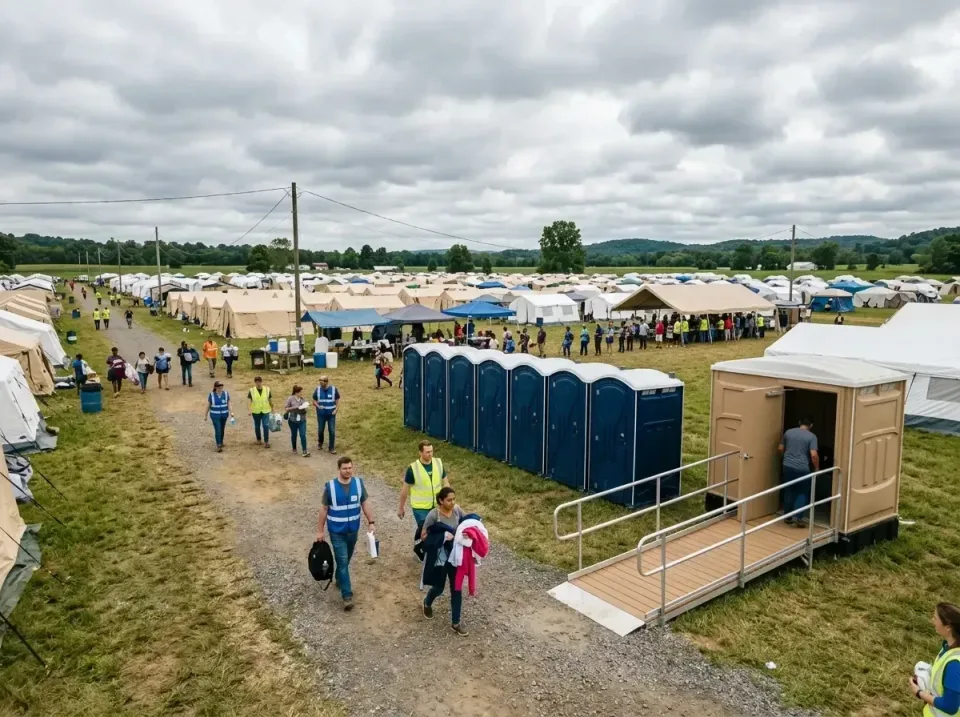 disaster-relief-camp-restrooms-010 — frequently asked questions, Dumpster & Portable Bathrooms Rental in Walker, MI